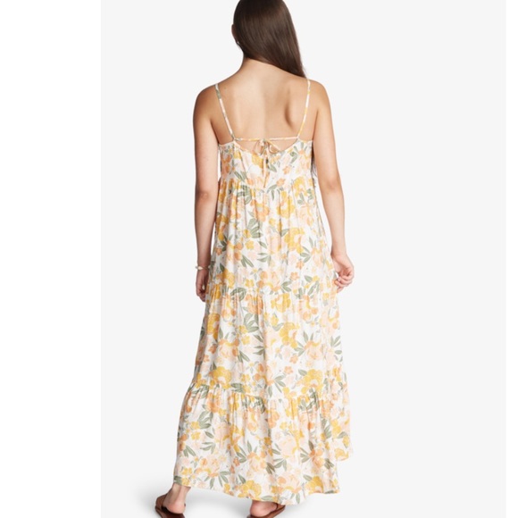 NWT Roxy Palm Shadows Strappy Dress - Picture 5 of 11